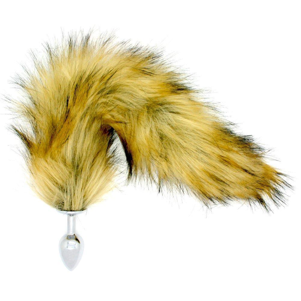 Frisky Faux Fur Tail Animal Butt Plug-BestGSpot