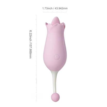 Dora - Rose Toy Clit Vibrator and Tongue Licker-BestGSpot