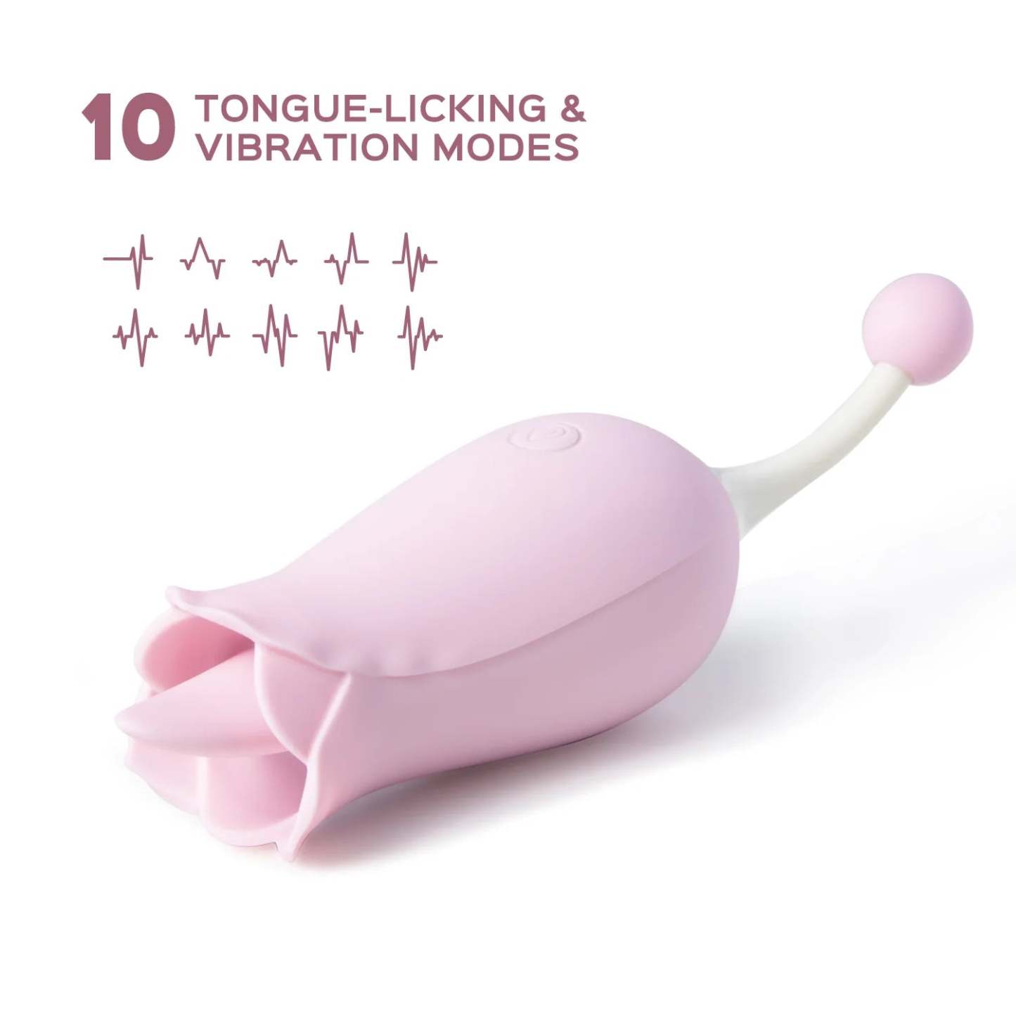 Dora - Rose Toy Clit Vibrator and Tongue Licker-BestGSpot