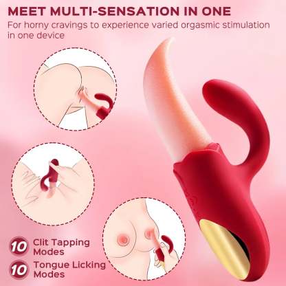 Dr. Ora Tongue Vibrator - Ultimate Oral Sex Simulator-BestGSpot