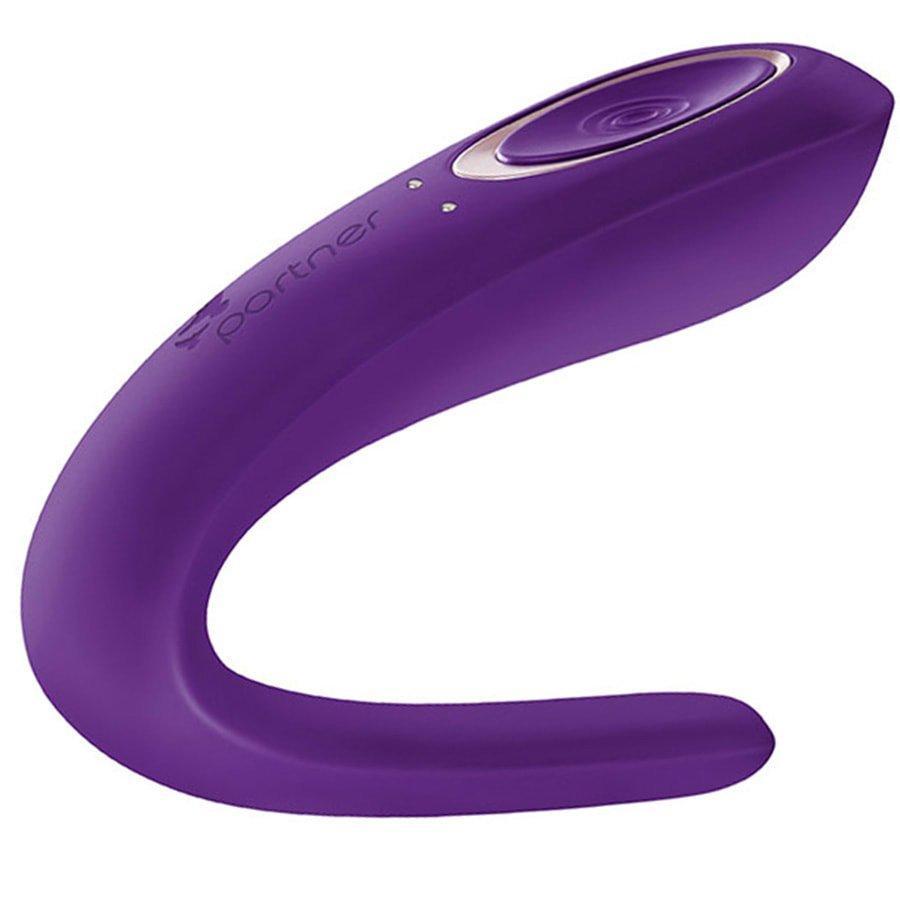 The Partner Double Classic Silicone Couples Vibe-BestGSpot