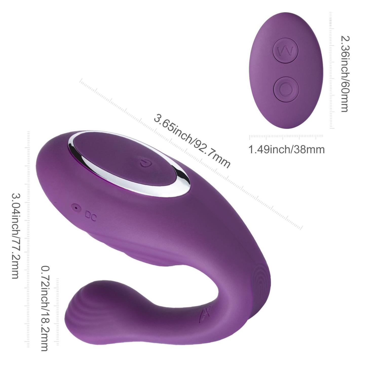 Adva Couples Vibrator: Enhance Intimacy with Dual Stimulation-BestGSpot