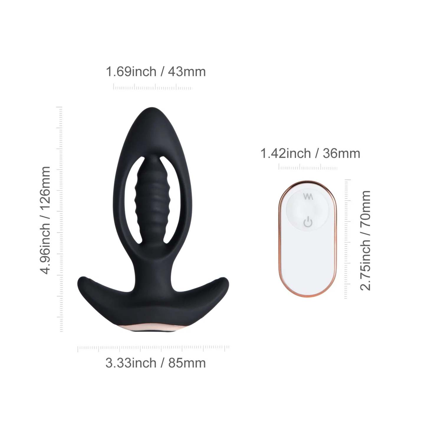 BestGSpot Hollowed Anal Vibrator-BestGSpot