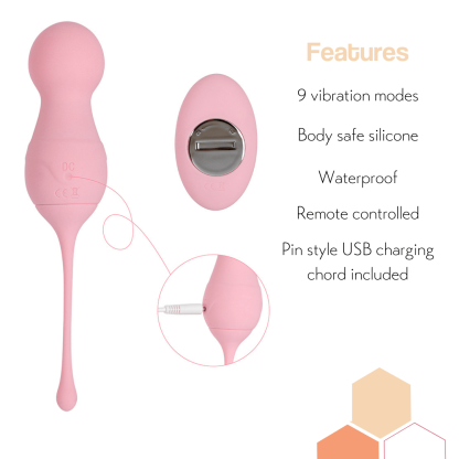 Mon Cherie Egg Vibrator with Remote Control - Intimate Pleasure at Your Fingertips-BestGSpot