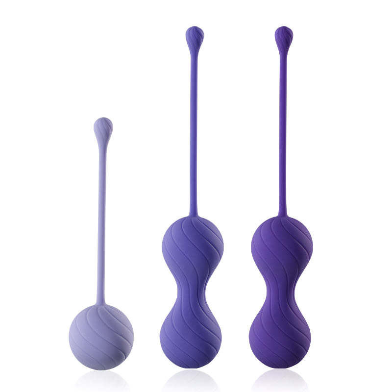 Twin Ball Postpartum Recovery 3-Piece Set - Vaginal Training Kegel Balls-BestGSpot