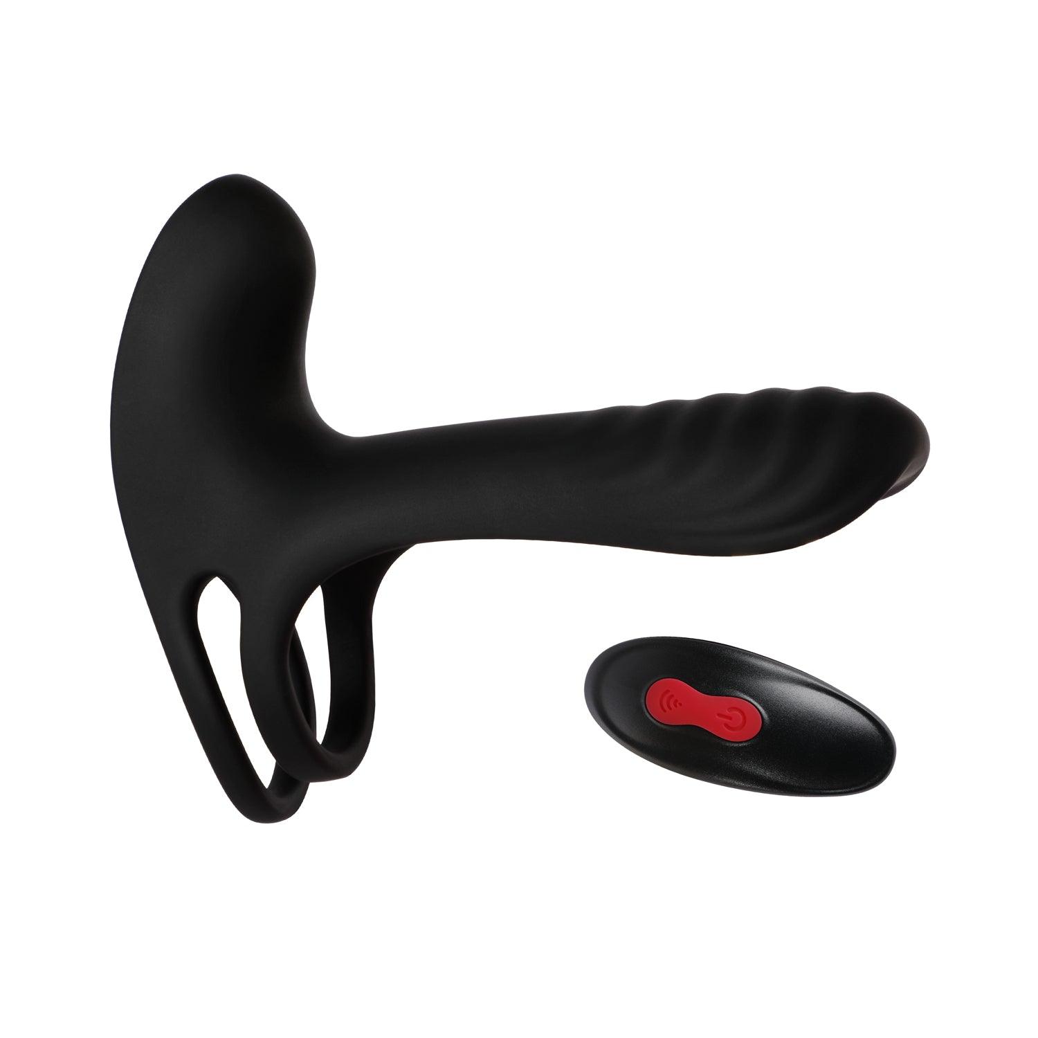 Pulse Vibrating Penis Sleeve with Remote - Intense Pleasure Enhancer-BestGSpot