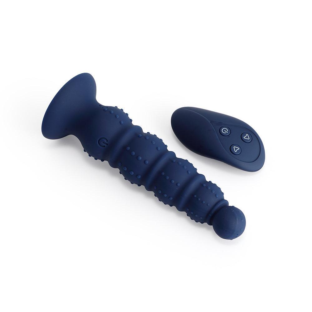 Bryan Remote Control 5-Beaded Vibrating Anal Plug - Explore New Pleasurable Depths-BestGSpot