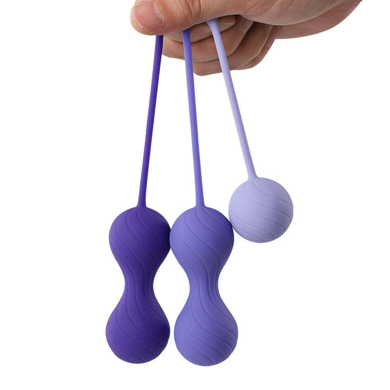 Twin Ball Postpartum Recovery 3-Piece Set - Vaginal Training Kegel Balls-BestGSpot