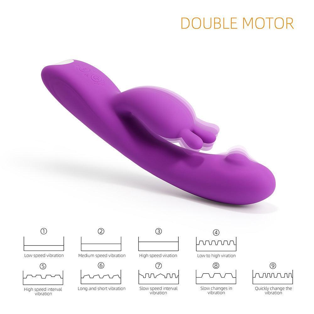 Sweetie Rechargeable Rabbit Vibrator - Double the Pleasure, Double the Fun-BestGSpot