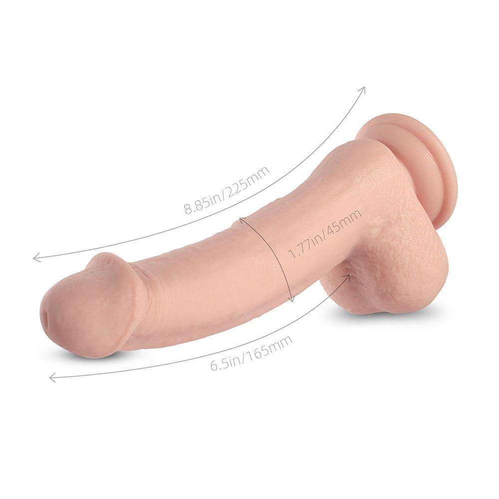 Bill Realistic Suction Cup Dildo-BestGSpot