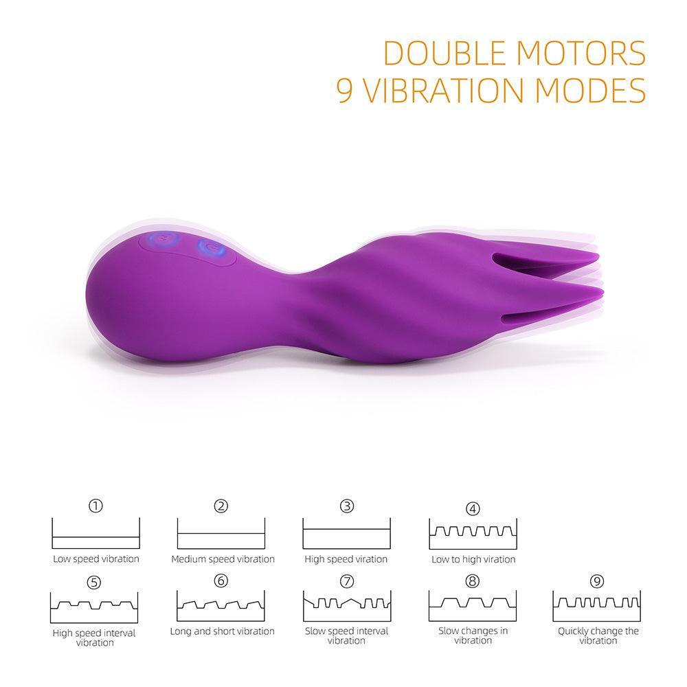 Jaque Clit Rubbing Vibrator - Ultimate Pleasure Duo-BestGSpot