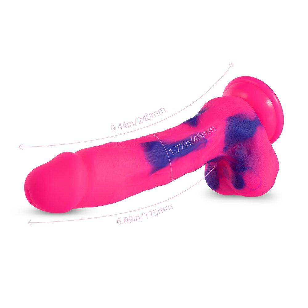 Sophia Avant Lesbian Pride Dildo 7"-BestGSpot