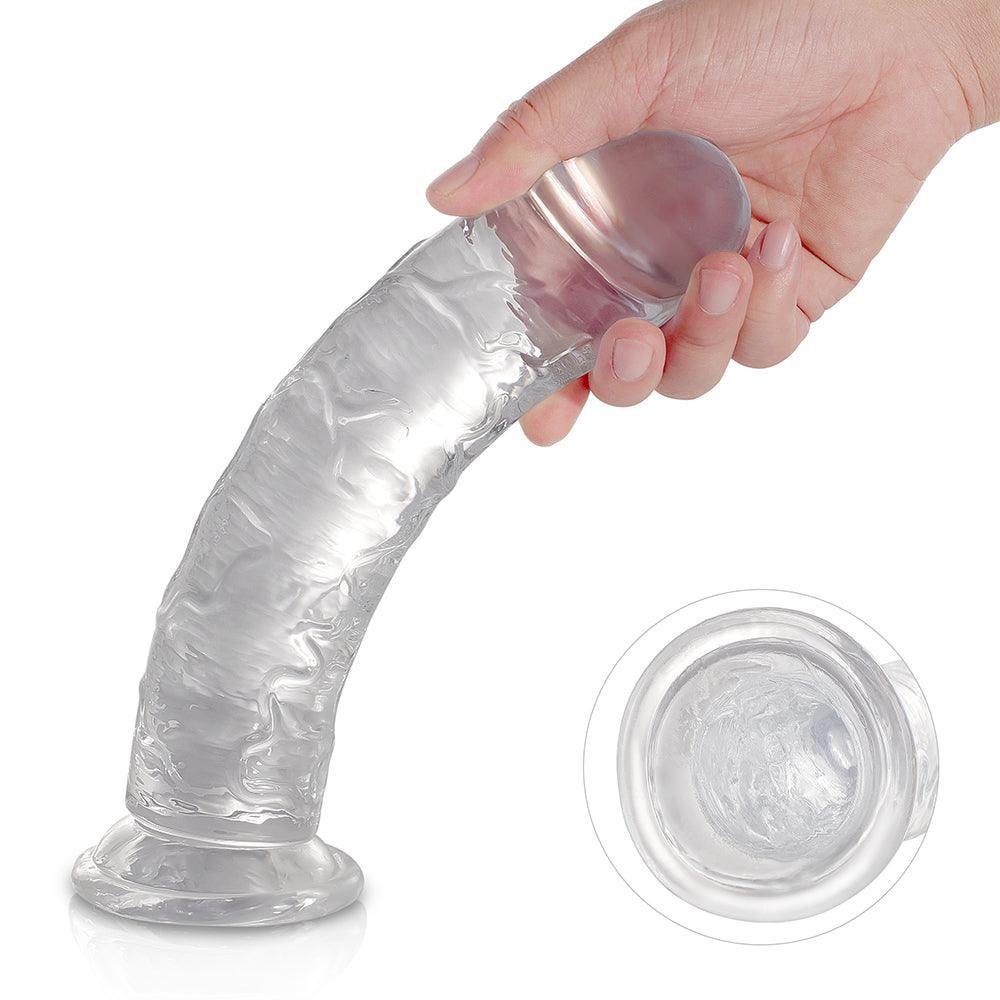 Call Me Daddy Jelly Suction Cup Dildo - 8-Inch Pleasure Master-BestGSpot