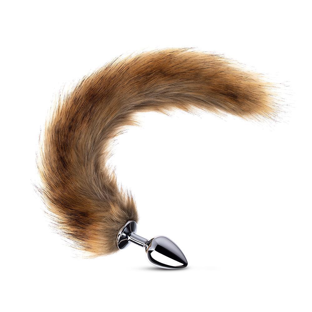 Long Fox Tail Butt Plug (Brown Fur): Unleash Your Inner Wild Side-BestGSpot