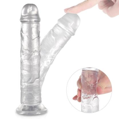 Call Me Daddy Jelly Suction Cup Dildo - 8-Inch Pleasure Master-BestGSpot