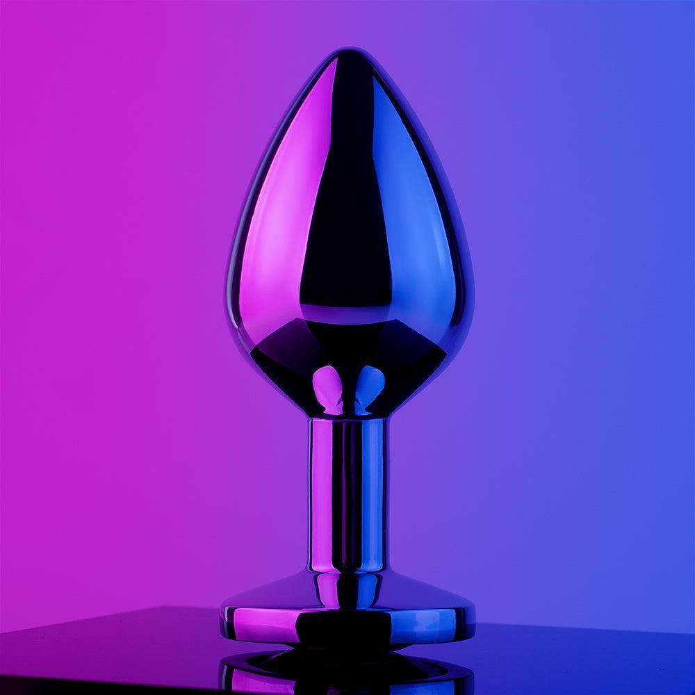 Red Gem Zinc Alloy Butt Plug - Elegant Pleasure Jewe-BestGSpot