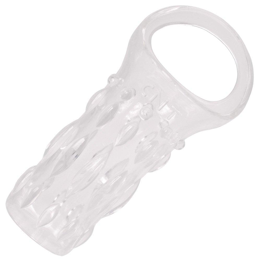 Clear Textured Cock Cage - Penis Enhancer-BestGSpot