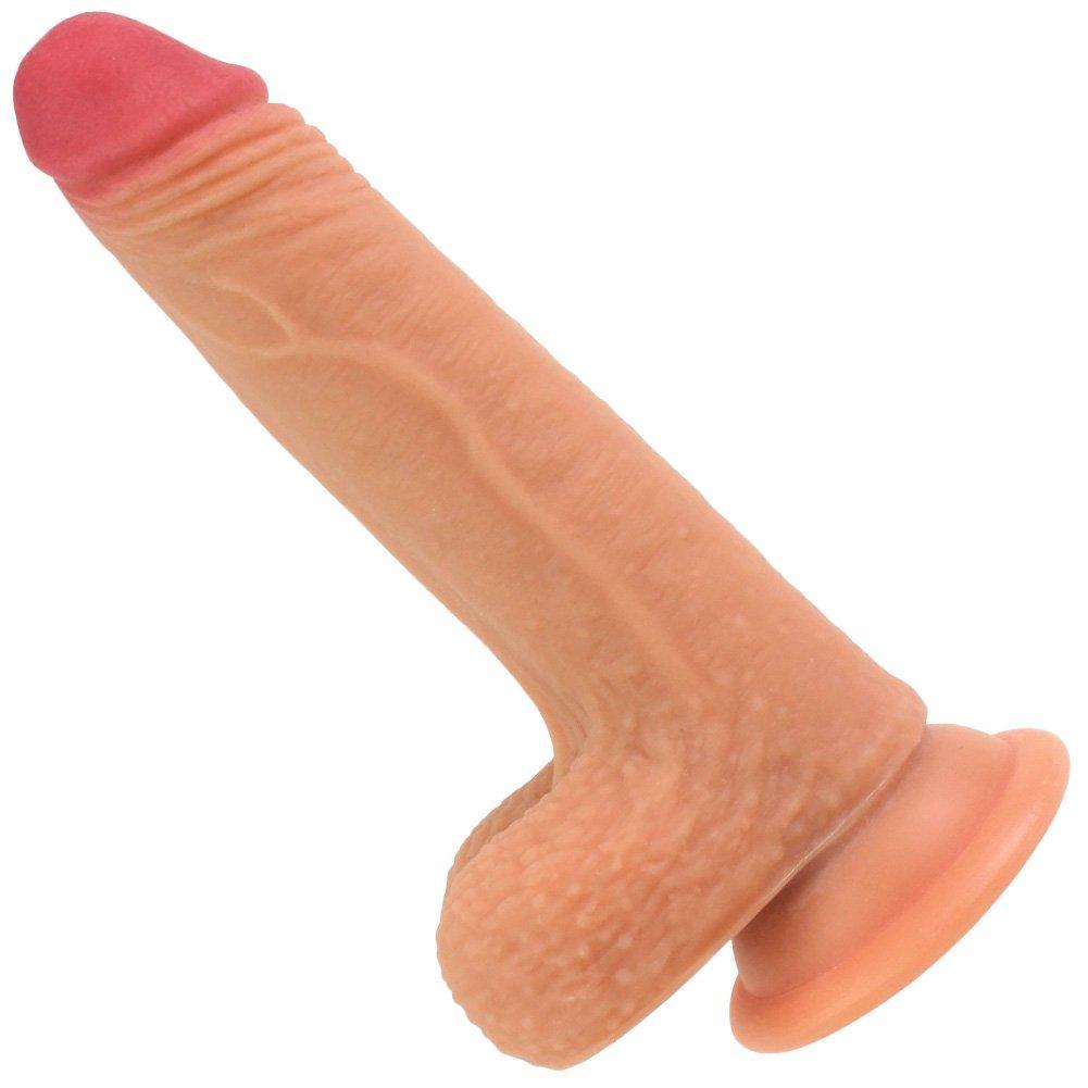 Real Stud Silicone Dildo - Feels Like A Real Cock With Balls!-BestGSpot