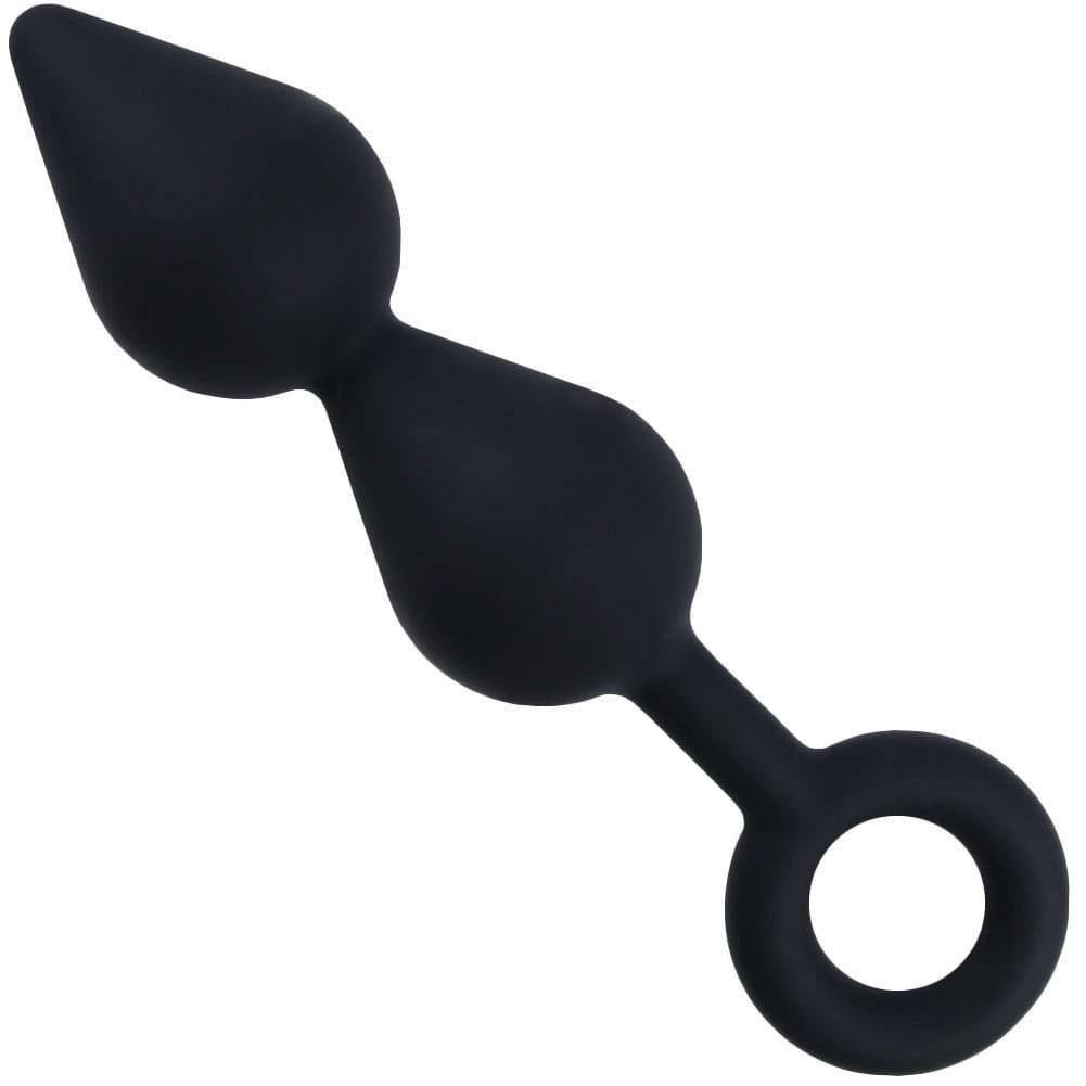 Tapered Silicone Anal Probe With Looped Base-BestGSpot