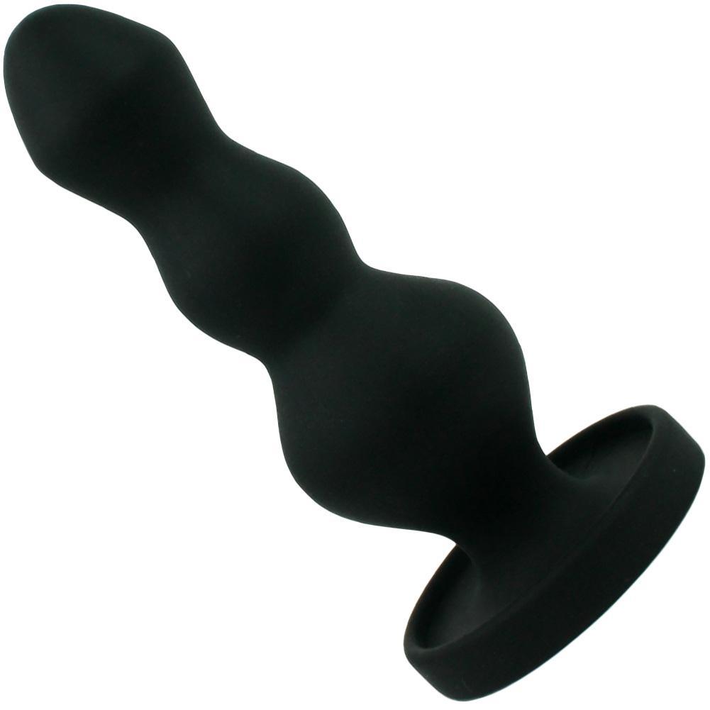 Triple Ripple Anal Probe - Strong Suction Cup Base!-BestGSpot