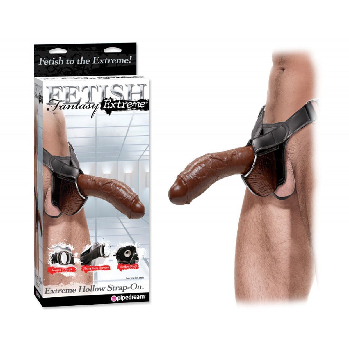 Extreme EXTRA-Large Hollow Strap-On-BestGSpot