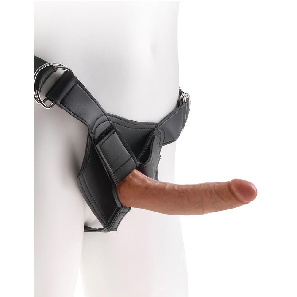 Strap-On Harness With 7 Inch LifeLike Cock-BestGSpot