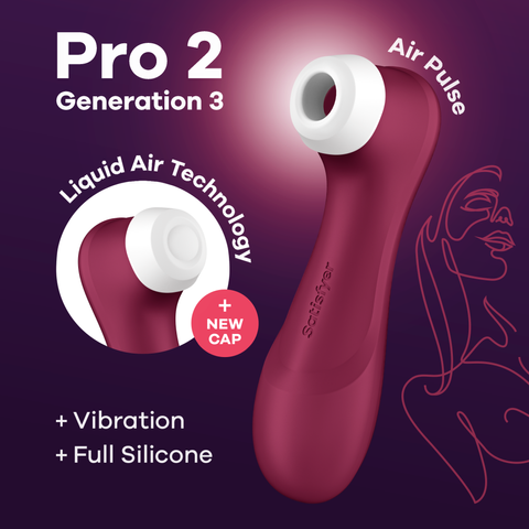 Satisfyer Pro 2 Liquid air Technology Clitoral Stimulator
