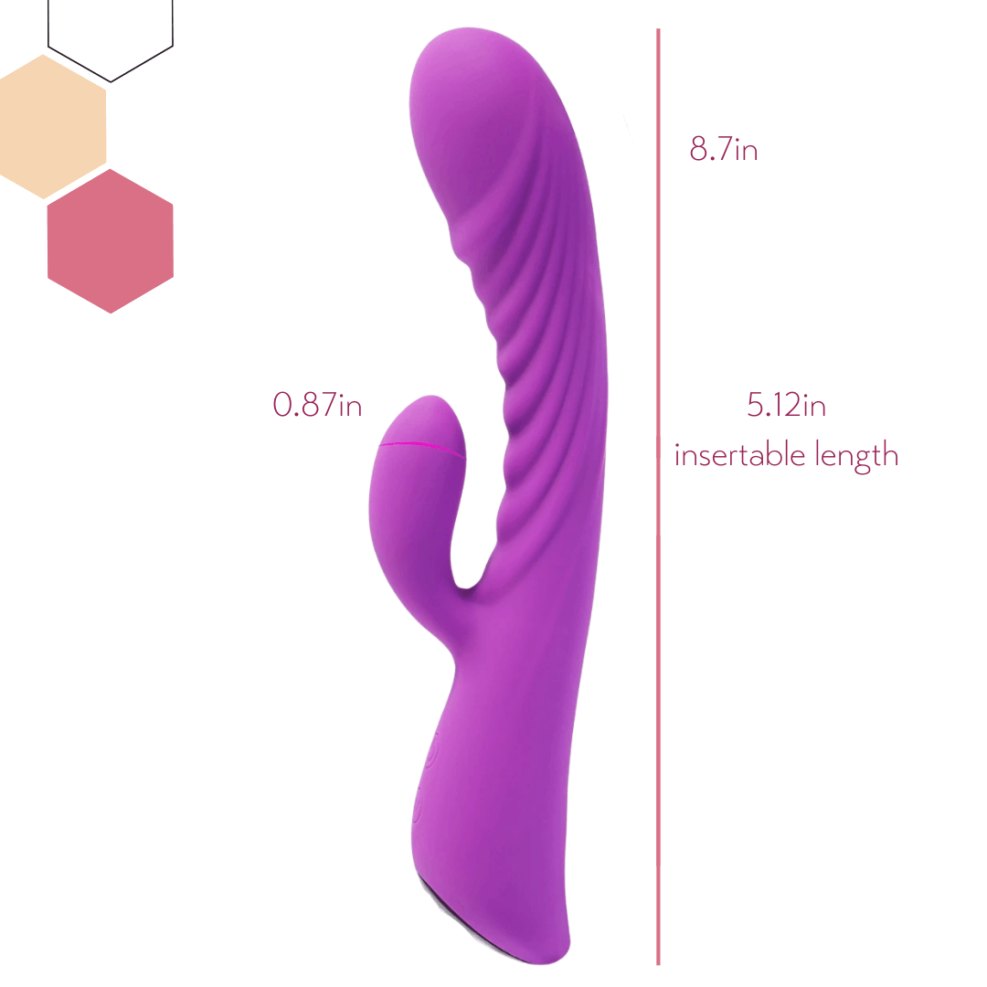 G-Spot Clit Stimulator Rabbit Vibrator - Unleash Dual Pleasure-BestGSpot