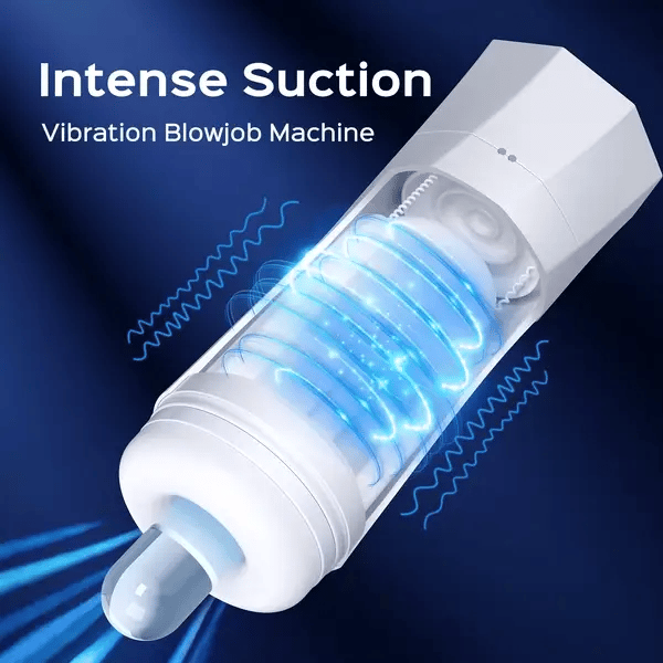Sky Intense Suction Vibration Blowjob Machine - Unleash Heavenly Pleasure-BestGSpot