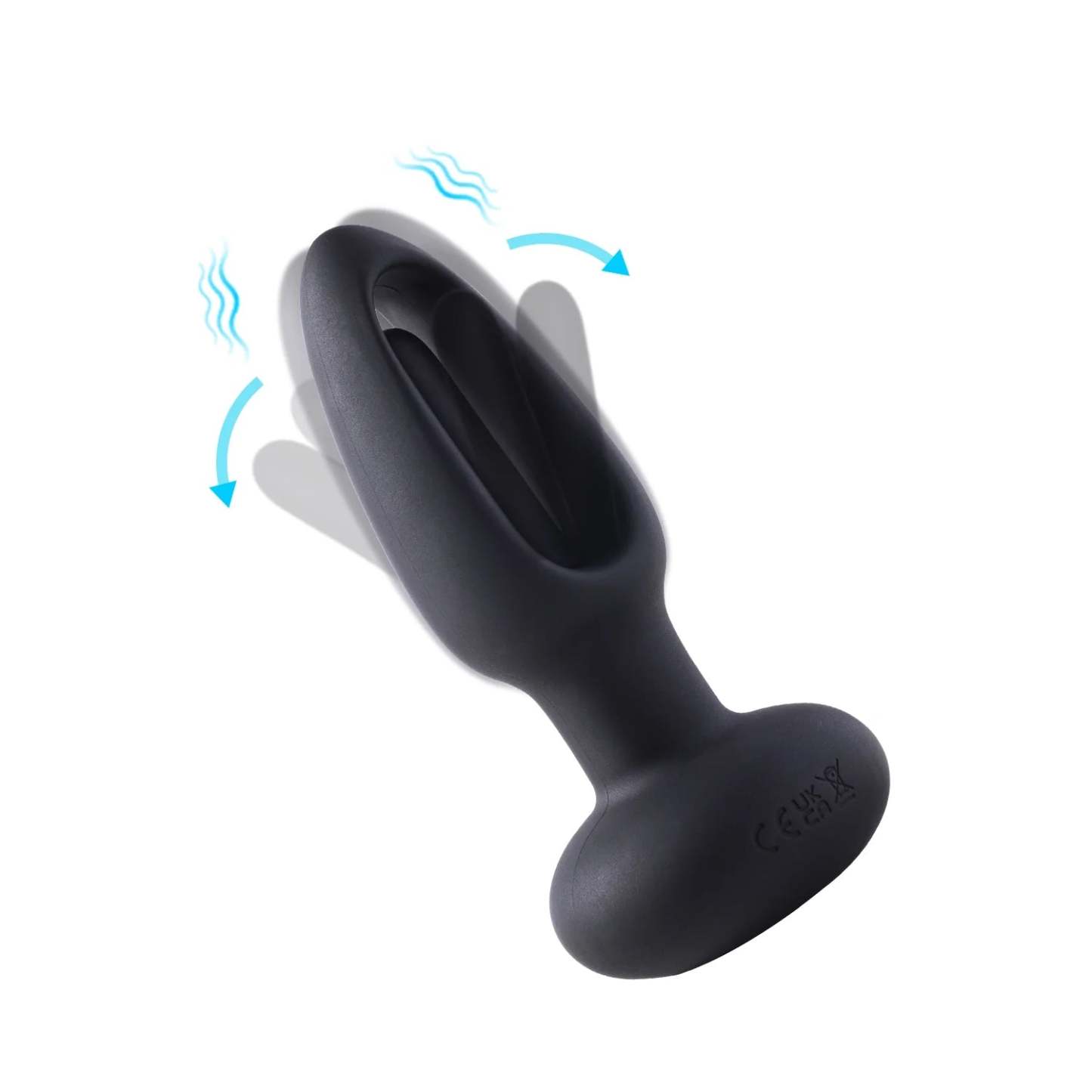 SNUGGY Flapping Butt Sex Toy Vibrating Anal Plug-BestGSpot