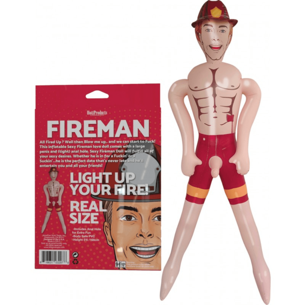 Fireman Blow-Up Doll-BestGSpot