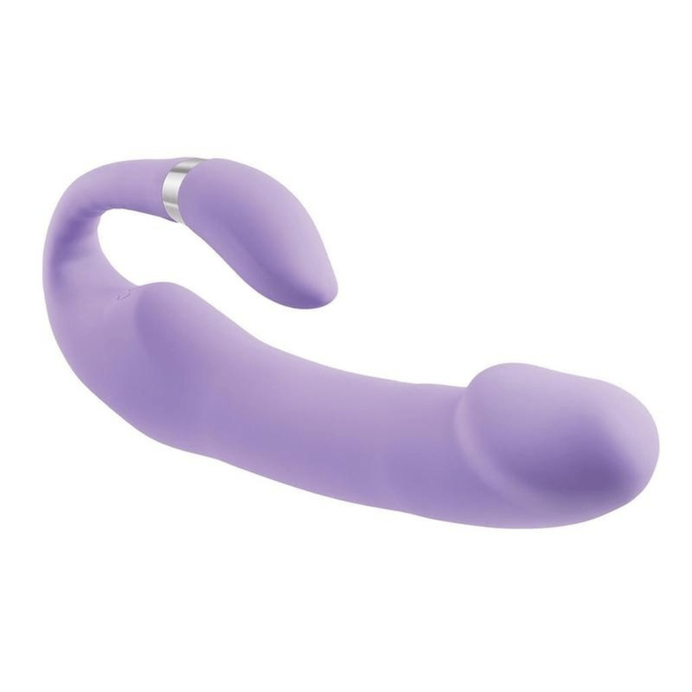 Gender X Orgasmic Orchid Vibrator with Clitoral Stimulator-BestGSpot