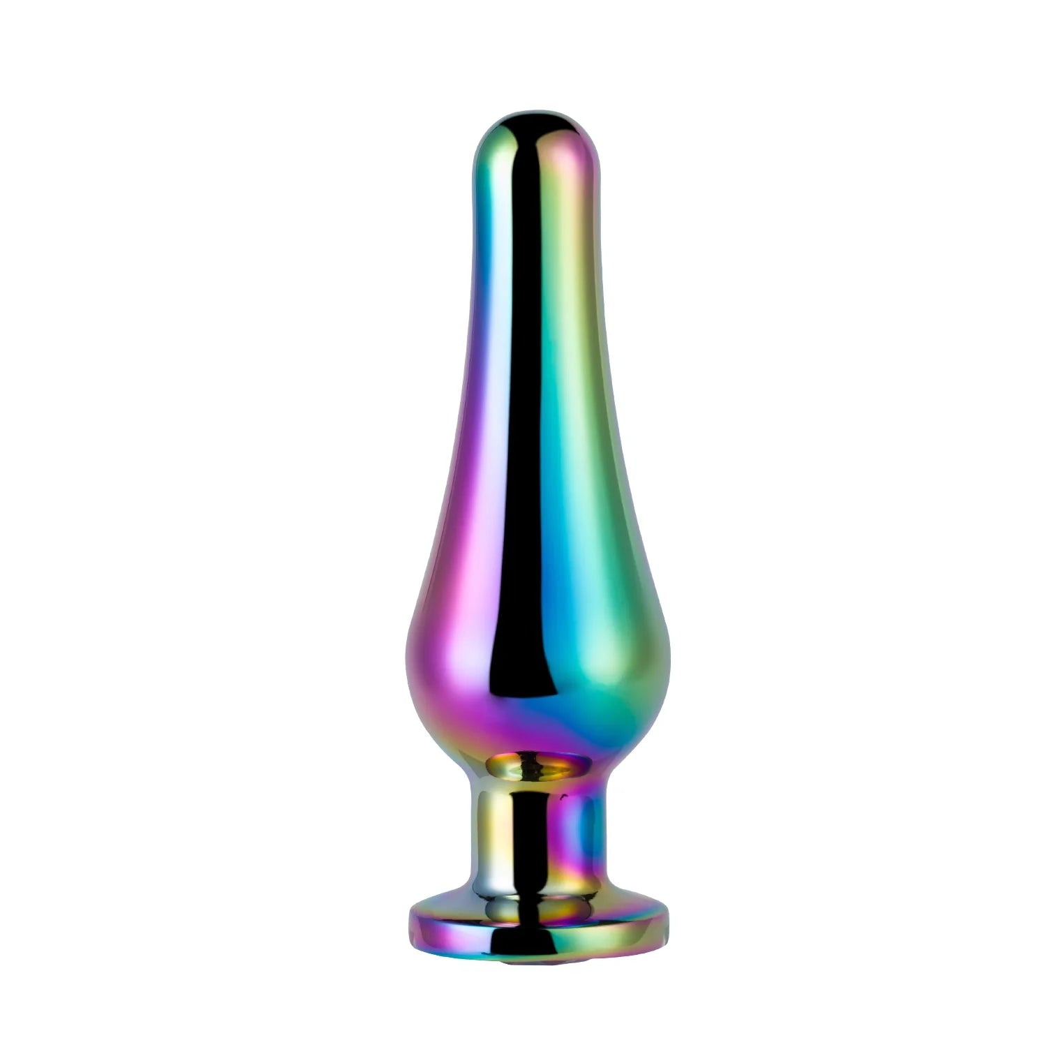Vase Gem Radiance Curved Metal Gem Butt Plug: Add Glamour to Your Intimate Pleasure-BestGSpot