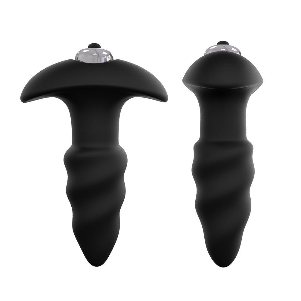 Corkscrew Anal Sex Toy Vibrating Butt Plug - Explore Sensual Twists-BestGSpot