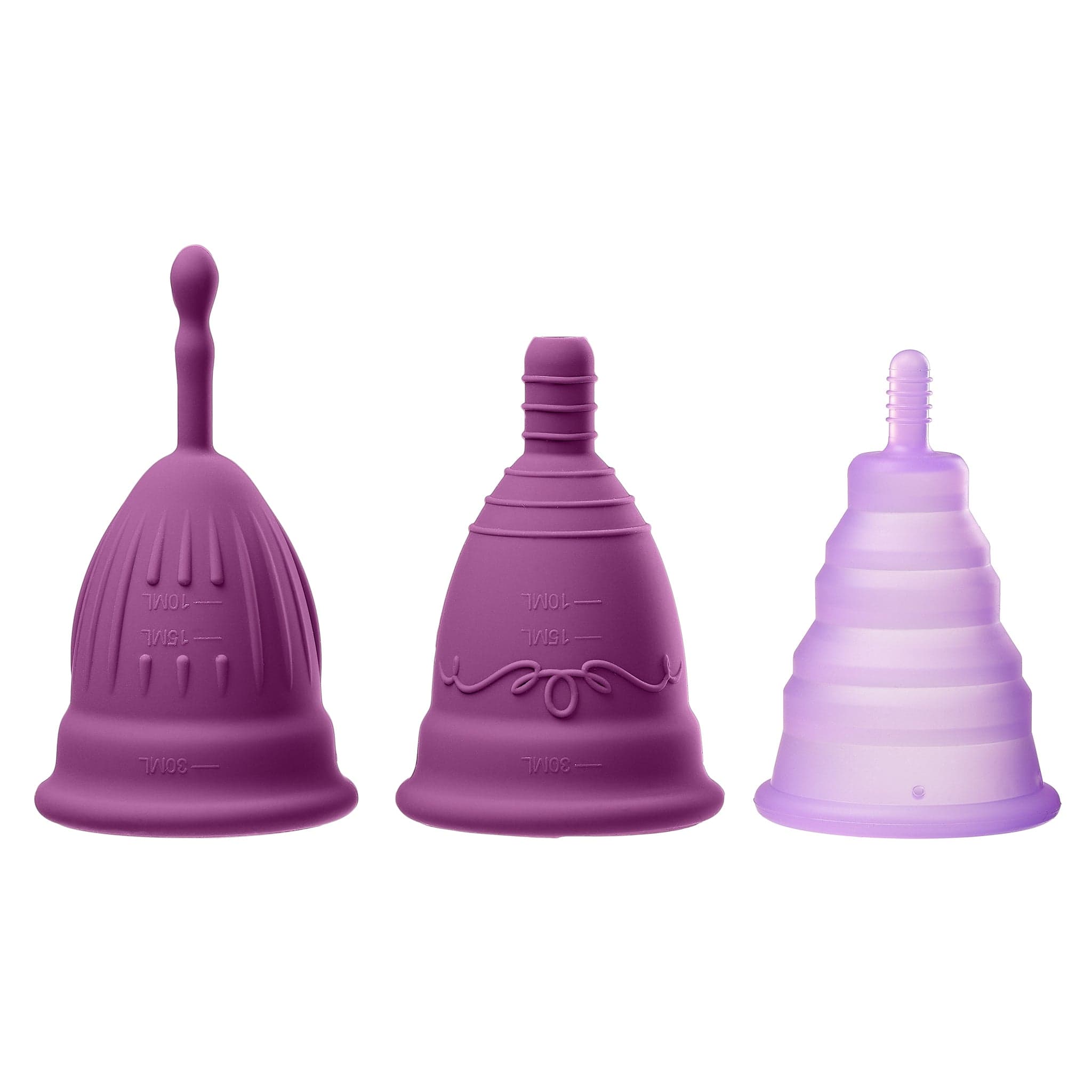 Health and Wellness Reusable Menstrual Cups - Set Of 3-BestGSpot