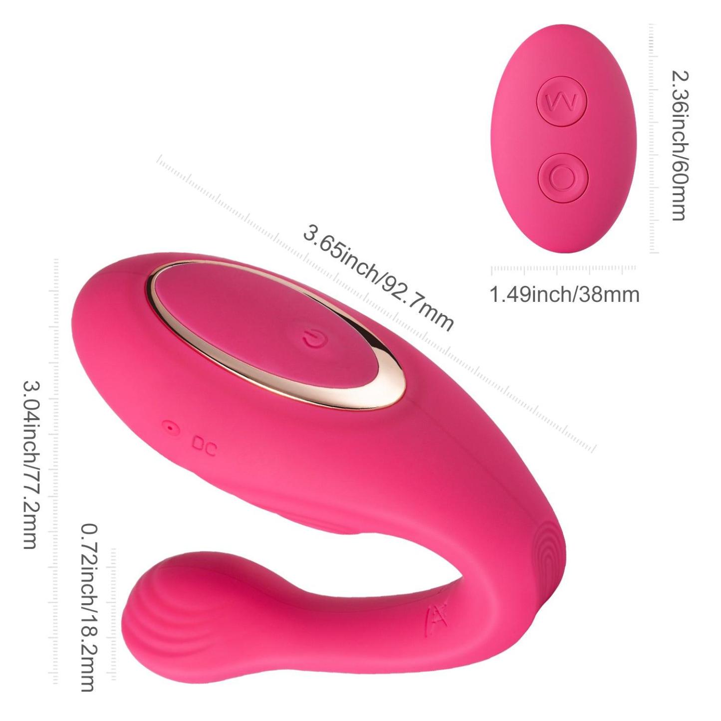 Adva Couples Vibrator: Enhance Intimacy with Dual Stimulation-BestGSpot