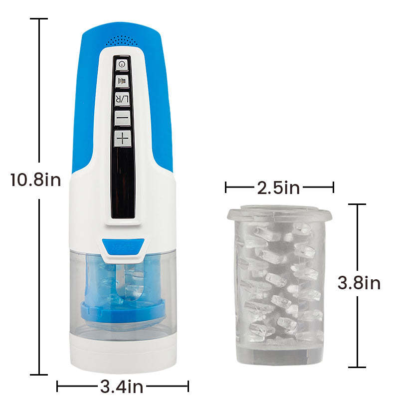 Leten Rotating Telescoping Technology Masturbation Cup-BestGSpot