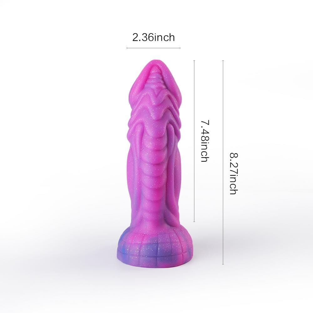 Starry Sky Fantasy Suction Cup Huge Dildo - Experience Galactic Pleasure-BestGSpot