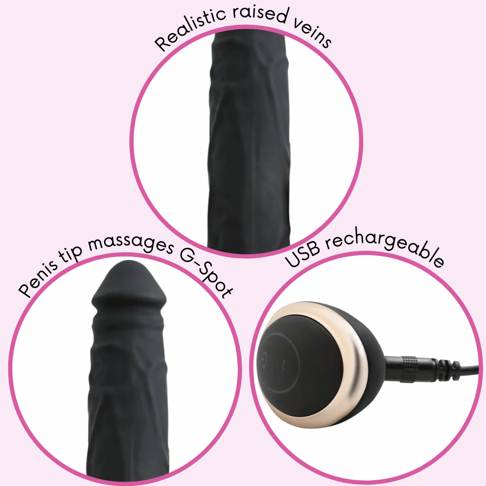 Bato Ultra Real Powerful Rechargeable Dildo Vibrator