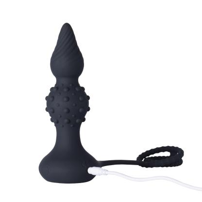Enhance Your Intimate Moments with IZA Anal Vibrator and Silicone Cock Ring-BestGSpot