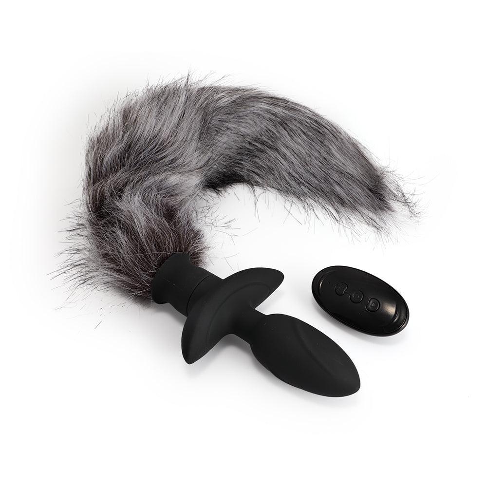 Tail Vibrating Butt Plug RC - Remote Control Pleasure-BestGSpot
