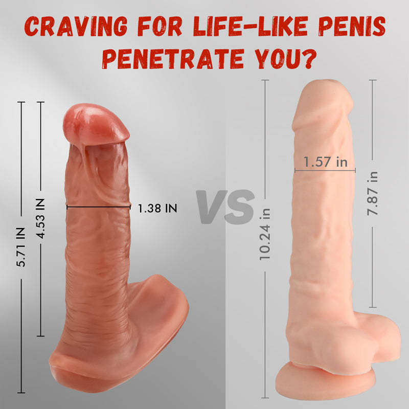 Thrusting Heating Remote Control Dildo Prostate Massager | Ultimate Pleasure Awaits-BestGSpot