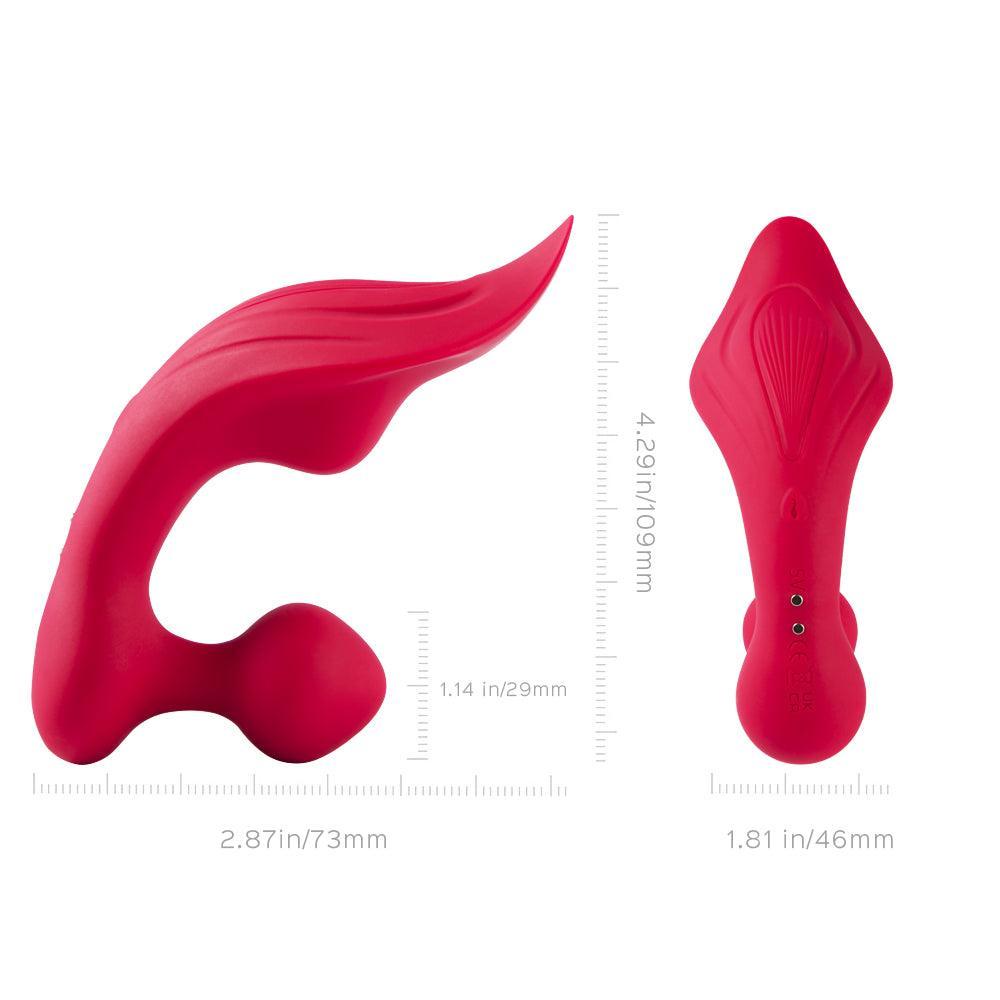 Lamia Dual Panty Vibrator: Ultimate Pleasure for Clit and Anal Stimulation-BestGSpot