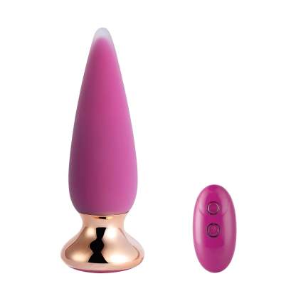 Vibrating Anal Plug with Remote Control - Enhance Your Intimate Adventures-BestGSpot