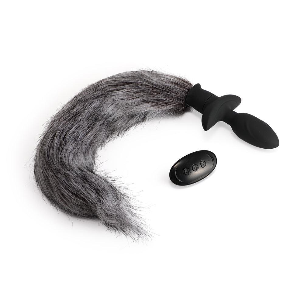 Tail Vibrating Butt Plug RC - Remote Control Pleasure-BestGSpot