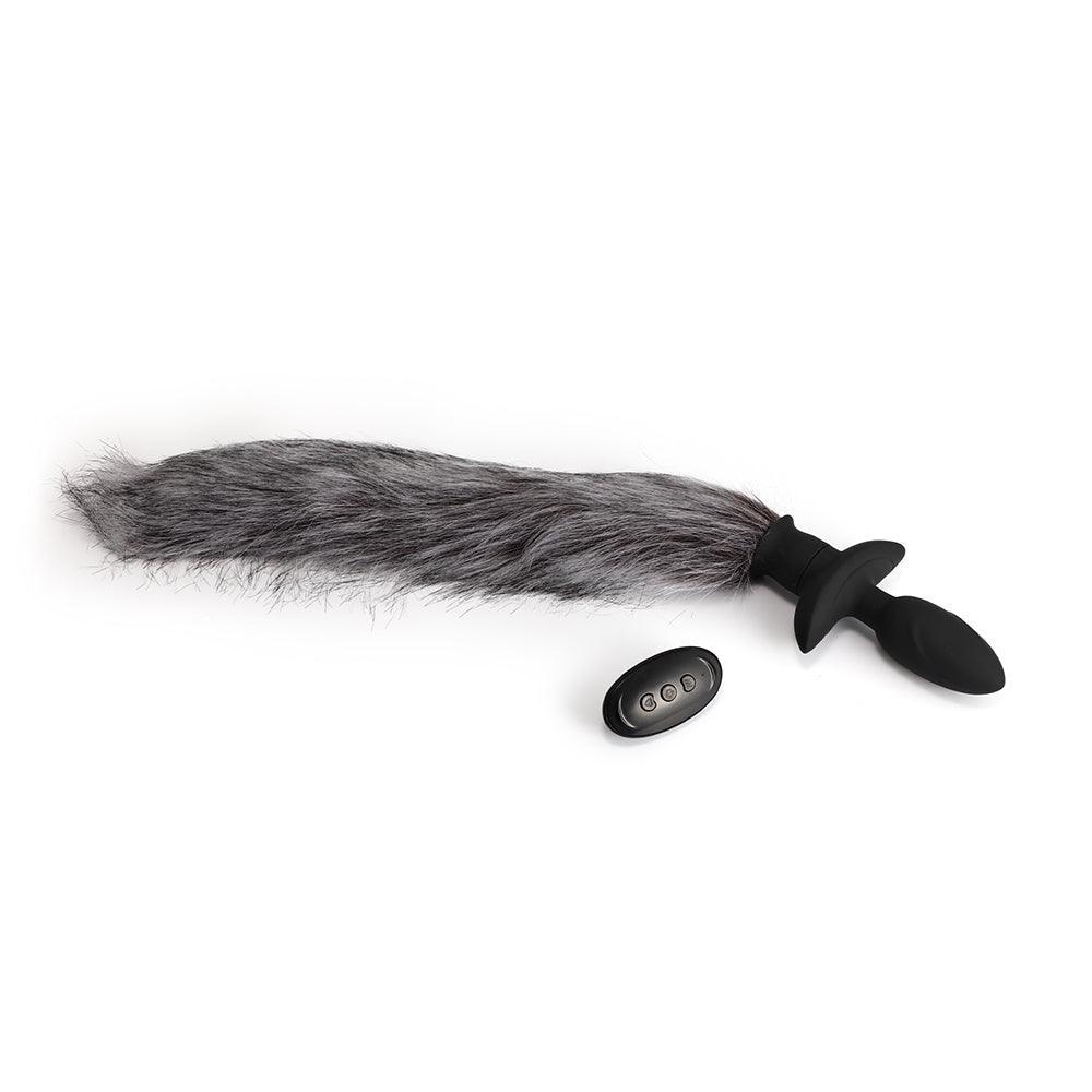 Tail Vibrating Butt Plug RC - Remote Control Pleasure-BestGSpot