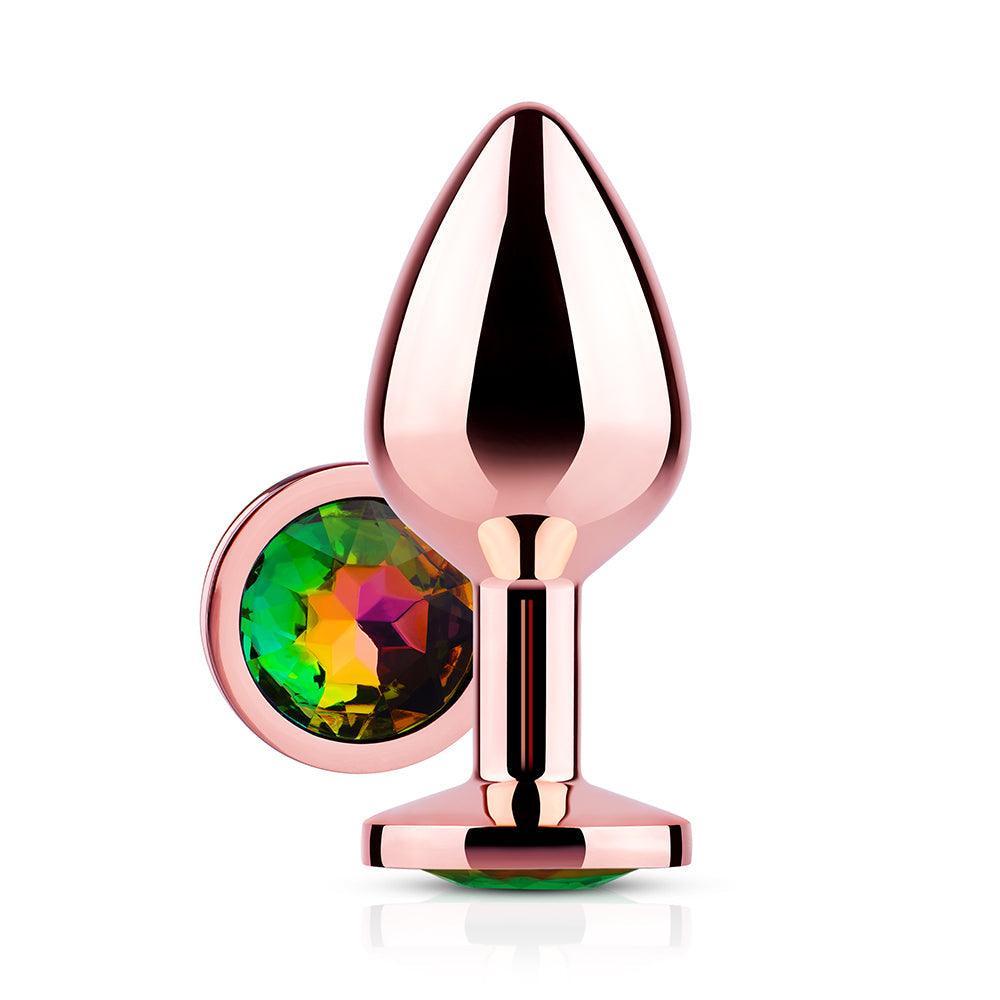 Red Gem Zinc Alloy Butt Plug - Elegant Pleasure Jewe-BestGSpot