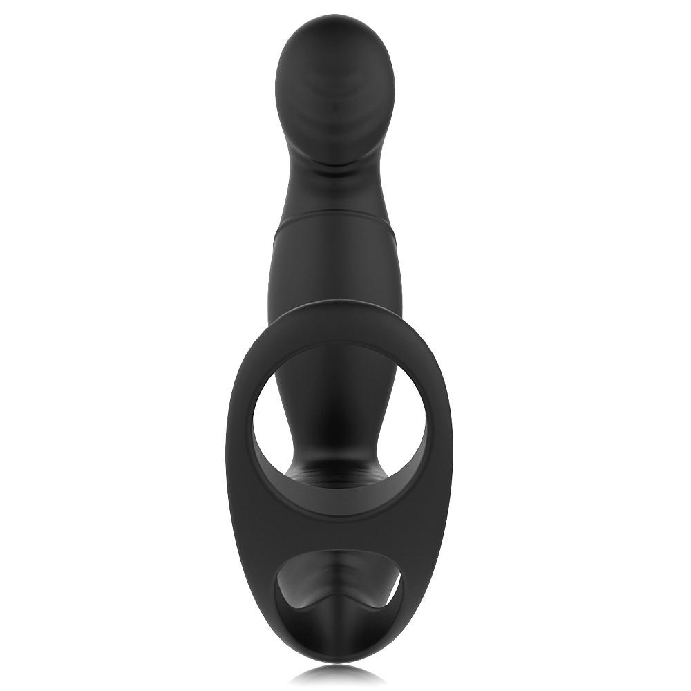 Remote Control Prostate Vibe with Penis Ring-BestGSpot