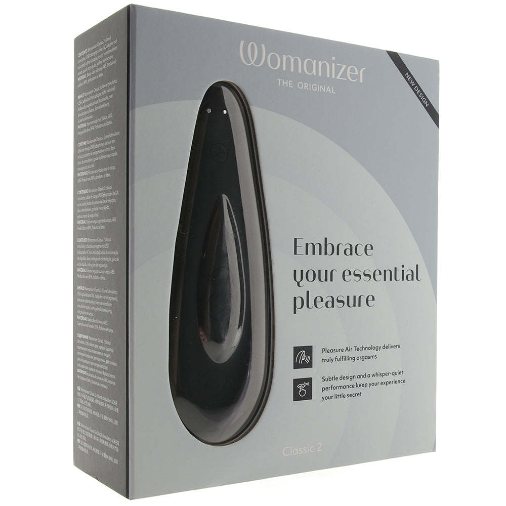 Womanizer Classic 2 Pleasure Air Stimulator-BestGSpot