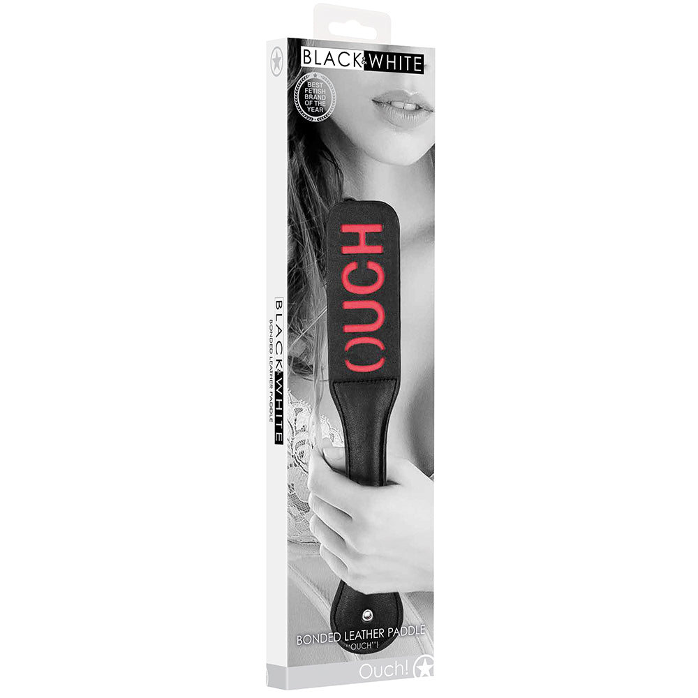 Black & White OUCH Paddle-BestGSpot
